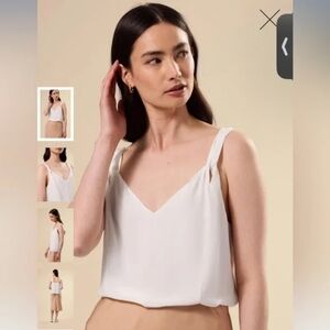 NWT - Amour Vert Silk Twist Tank